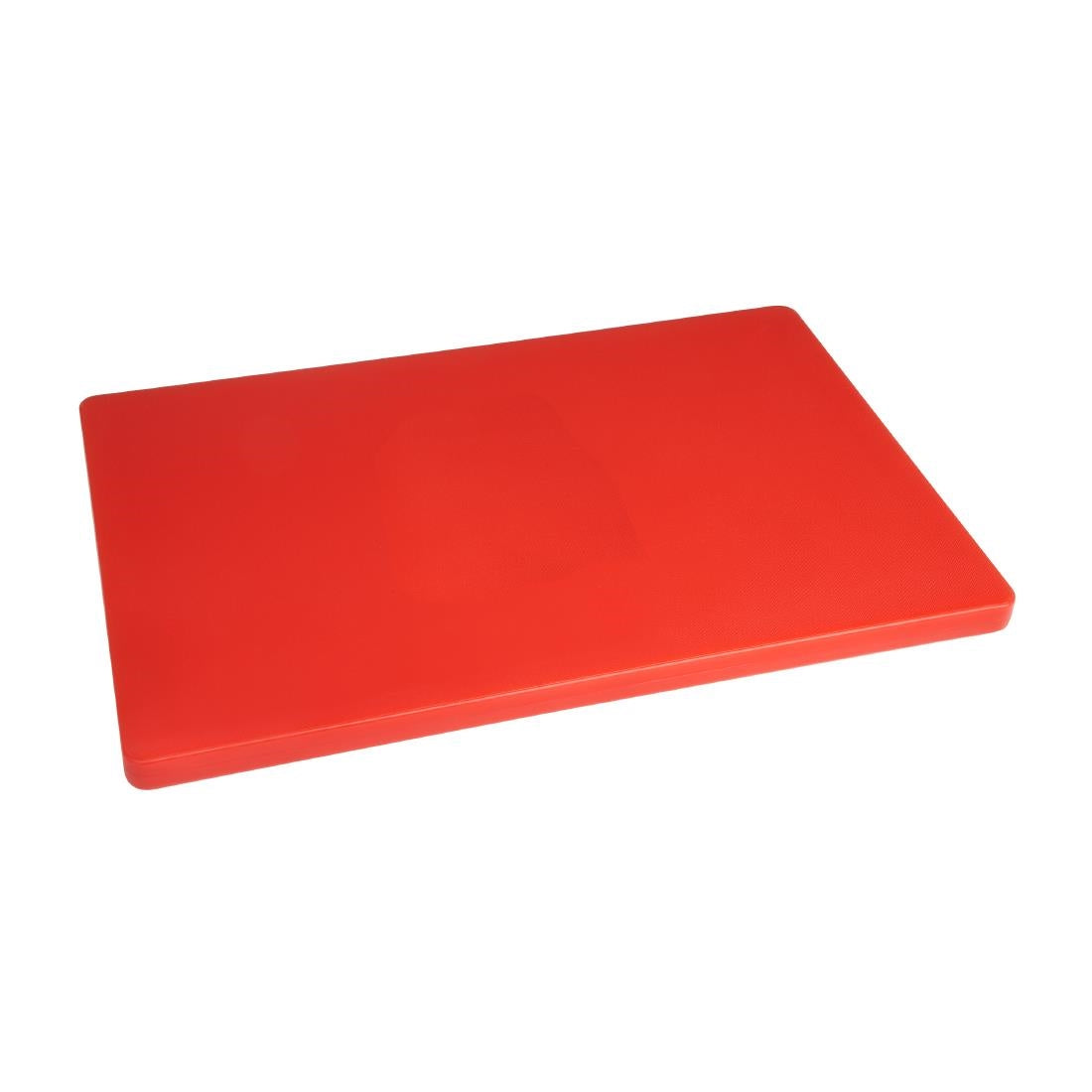 Planche à découper standard épaisse basse densité Hygiplas rouge — DM004