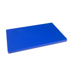 Planche à découper standard épaisse basse densité Hygiplas bleue — DM005