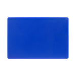 Planche à découper standard épaisse basse densité Hygiplas bleue — DM005
