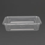 Petites boîtes en plastique micro-ondables avec couvercles Fiesta Recyclable 500ml (lot de 250) — DM181