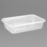 Petites boîtes en plastique micro-ondables avec couvercles Fiesta Recyclable 500ml (lot de 250) — DM181