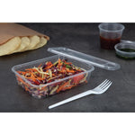 Petites boîtes en plastique micro-ondables avec couvercles Fiesta Recyclable 500ml (lot de 250) — DM181