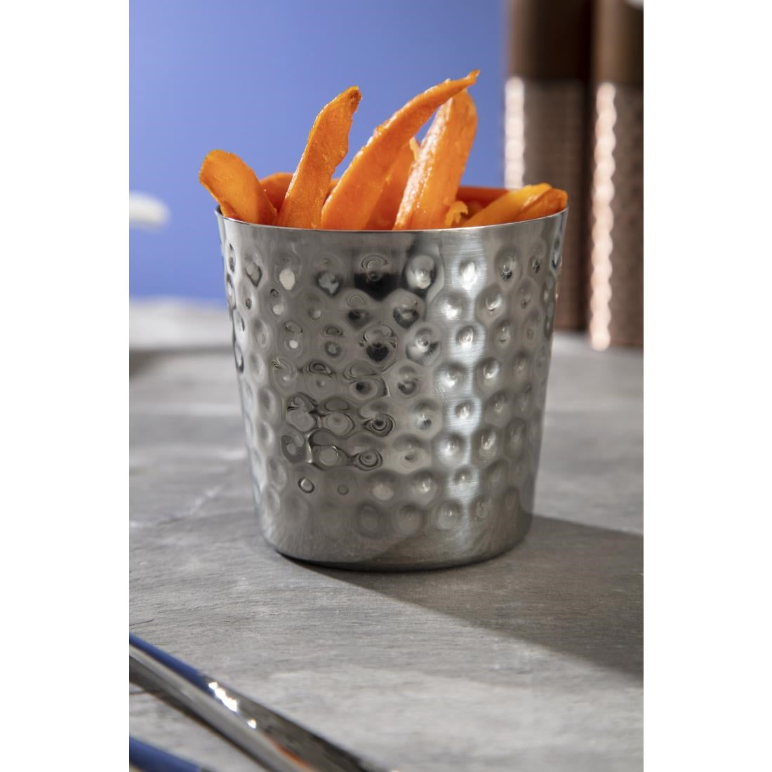 Pot à frites en acier inoxydable Olympia — DM210