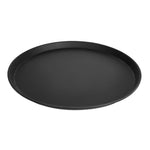 Plateau de service rond fibre de verre antidérapant Camtread Cambro noir 40,5 cm — DM782