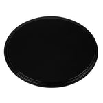 Plateau de service ovale fibre de verre antidérapant Camtread Cambro noir 60 cm — DM783
