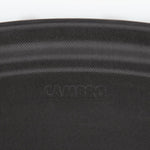 Plateau de service ovale fibre de verre antidérapant Camtread Cambro noir 60 cm — DM783