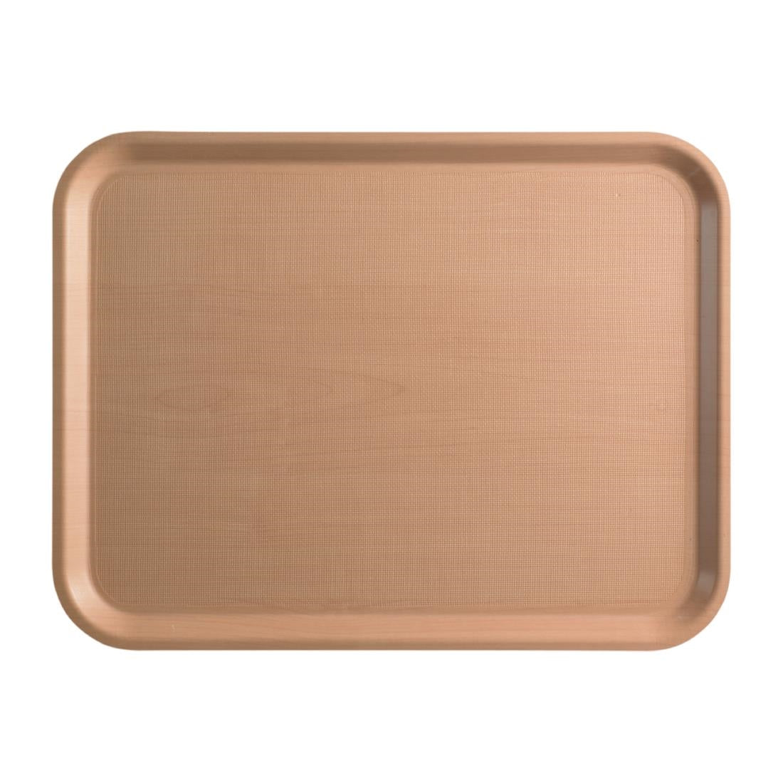 Plateau de service rectangulaire stratifié Mykonos Cambro bouleau 43 cm — DM795