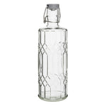 Bouteilles d'eau en verre avec bouchon Olympia Geo 1L (lot de 6) — DN816