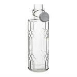 Bouteilles d'eau en verre avec bouchon Olympia Geo 1L (lot de 6) — DN816