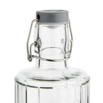 Bouteilles d'eau en verre avec bouchon Olympia Geo 1L (lot de 6) — DN816