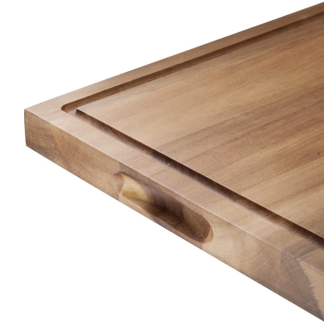 Grande planche à steak en bois d'acacia Olympia — DP139