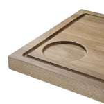 Grande planche à steak en bois d'acacia Olympia — DP139