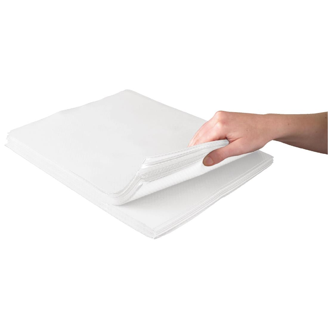 Sets de table en papier blancs (lot de 500) — FT581