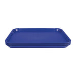 Plateau fast food en plastique Olympia Kristallon bleu 275x353mm — DP215