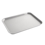 Plateau fast food en plastique Olympia Kristallon gris 275x353mm — DP217