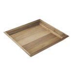 Plateau rectangulaire en acacia Olympia 380x355mm — DP885
