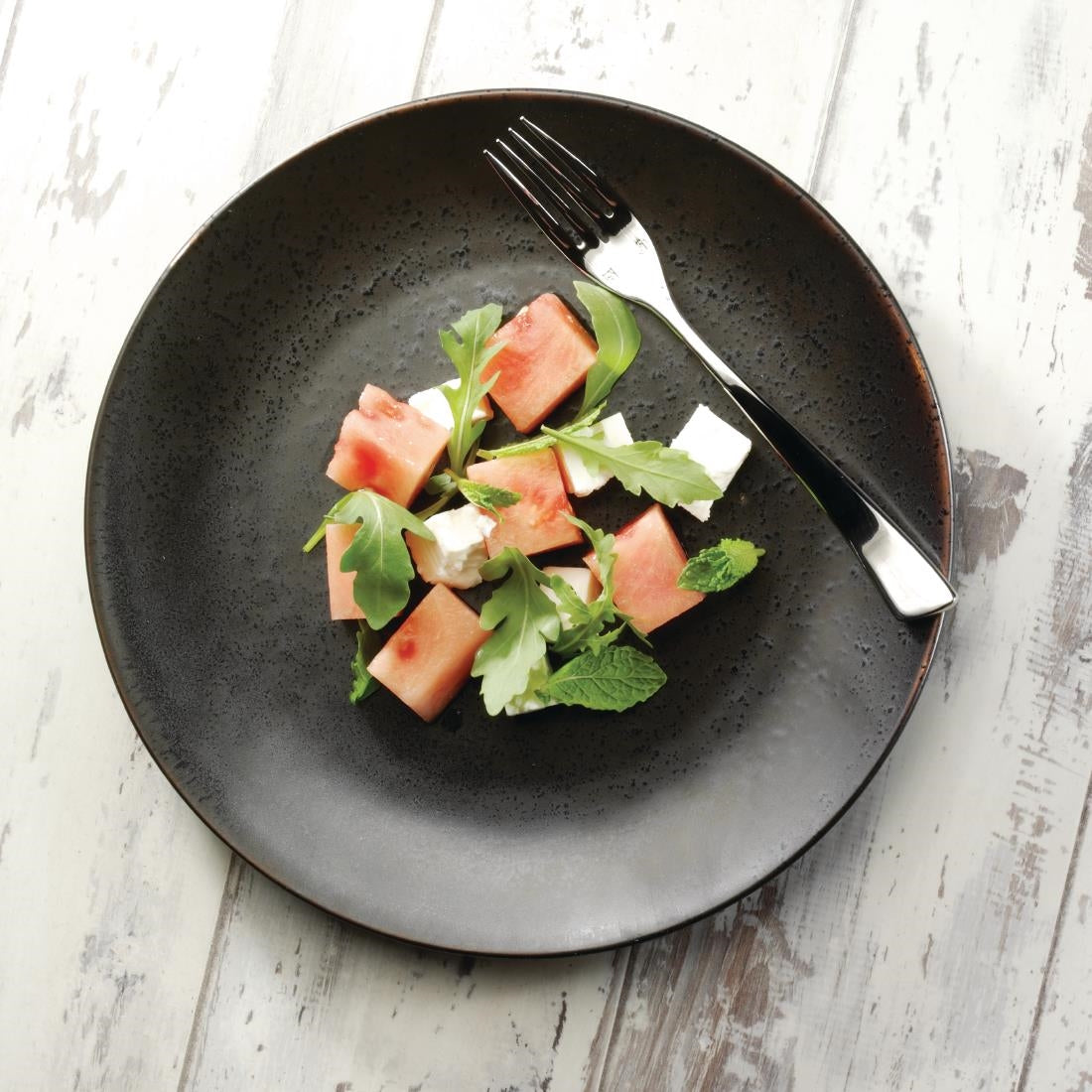 Assiettes Plates Rondes Olympia Fusion 203mm (Lot de 6) — DR087