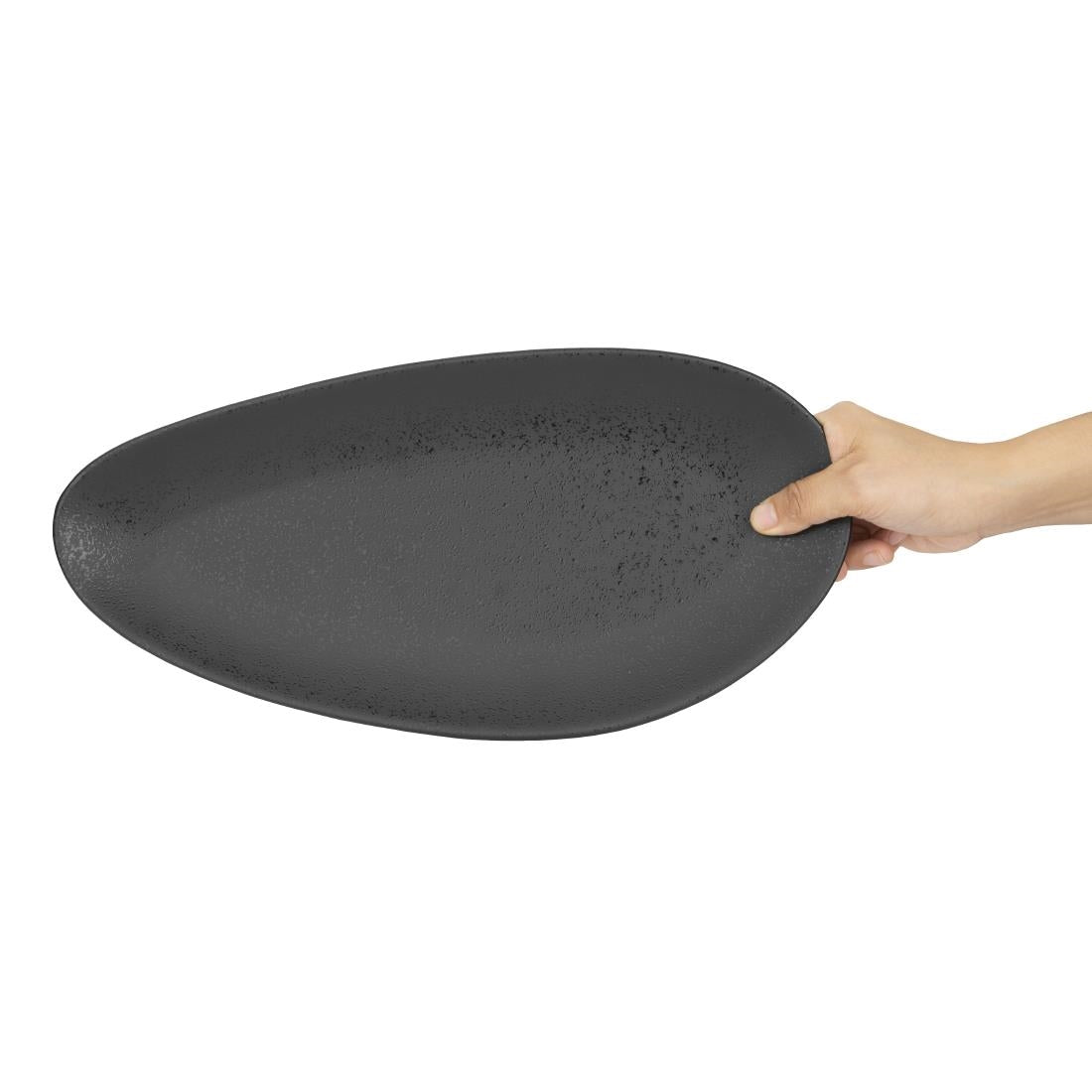 Assiettes ovales Olympia Fusion 357mm (lot de 4) — DR090