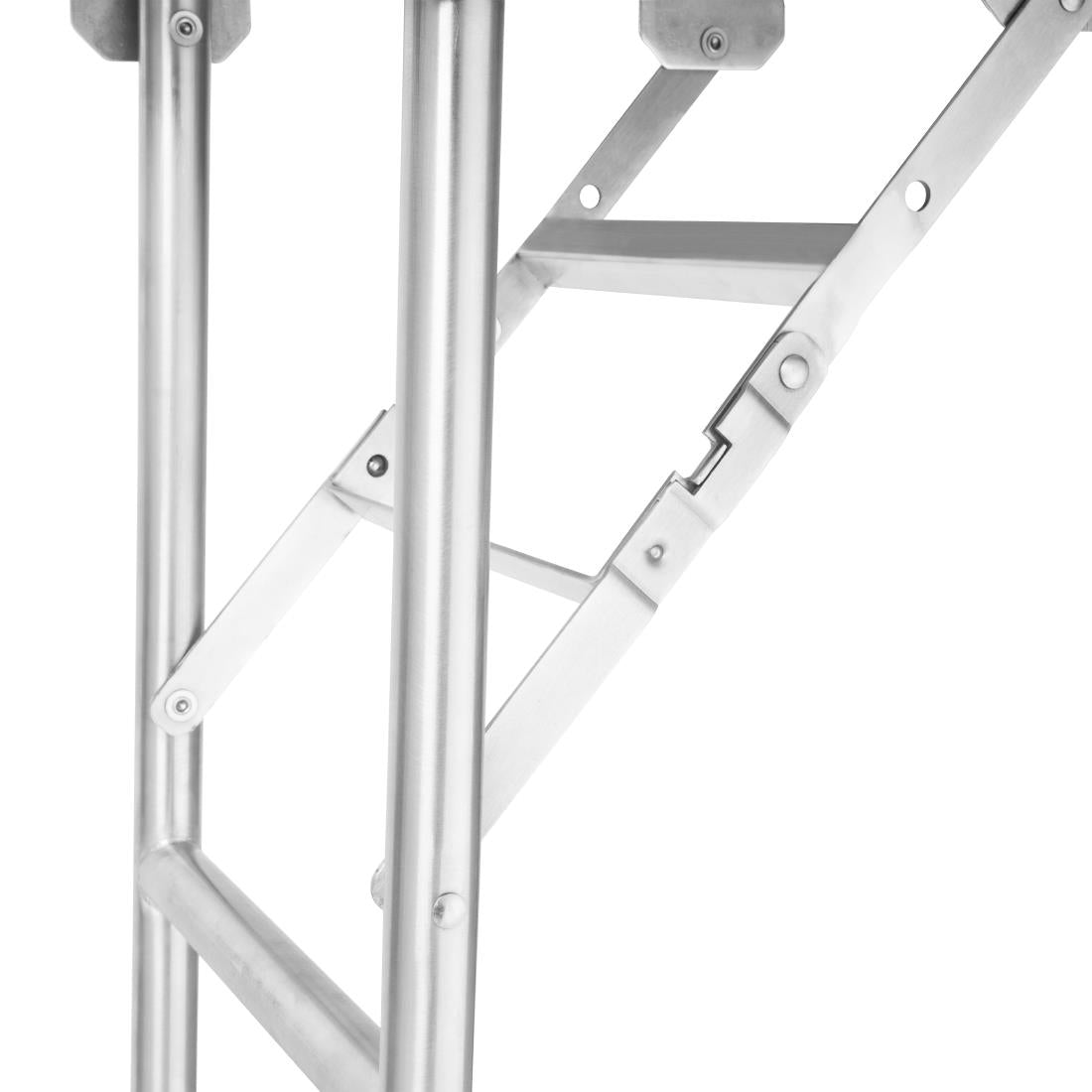 Table de travail pliante inox Vogue 1830x760x780 — DR195