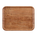 Plateau stratifié surface grainée Madeira Cambro olivier marron 43 cm — DR584