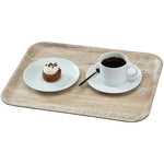 Plateau stratifié surface grainée Madeira Cambro chêne clair 46 cm — DR585