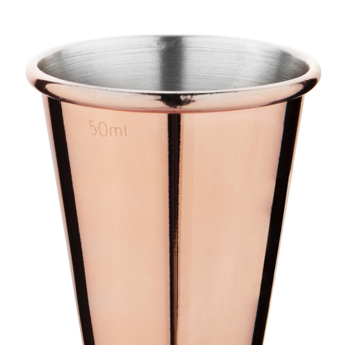 Mesure de bar conique Olympia cuivre 25/50ml — DR606