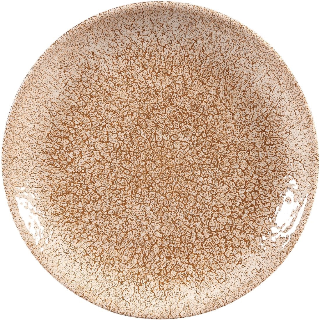 Assiettes rondes Churchill Studio Prints Raku Garnet Orange 165mm (Lot de 12) — DR703