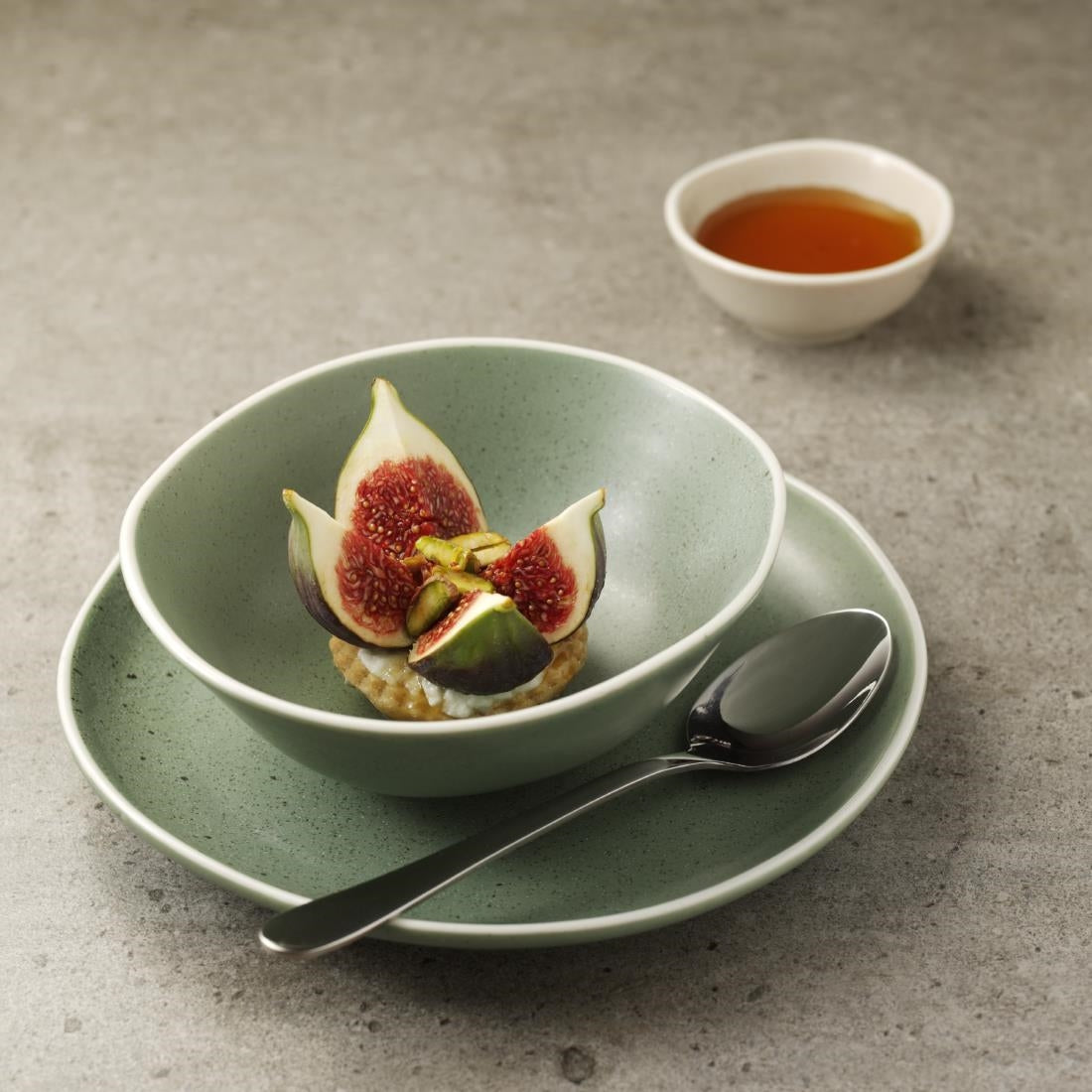 Bols à sauce Chia Olympia sable 80mm (Lot de 12) — DR813