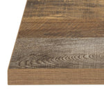 Plateau de table carré Bolero effet bois vieilli - 60 cm — DR821