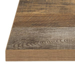 Plateau de table carré Bolero effet bois vieilli - 70 cm — DR823