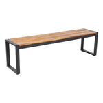 Bancs industriels en acier et acacia Bolero 1600 mm (lot de 2) — DS158