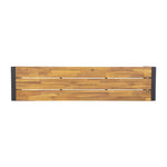 Bancs industriels en acier et acacia Bolero 1600 mm (lot de 2) — DS158