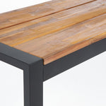 Bancs industriels en acier et acacia Bolero 1600 mm (lot de 2) — DS158