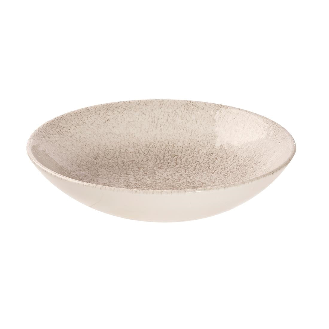 Assiettes coupes rondes Churchill Studio Prints Raku Agate Grey 182mm (Lot de 12) — DS565