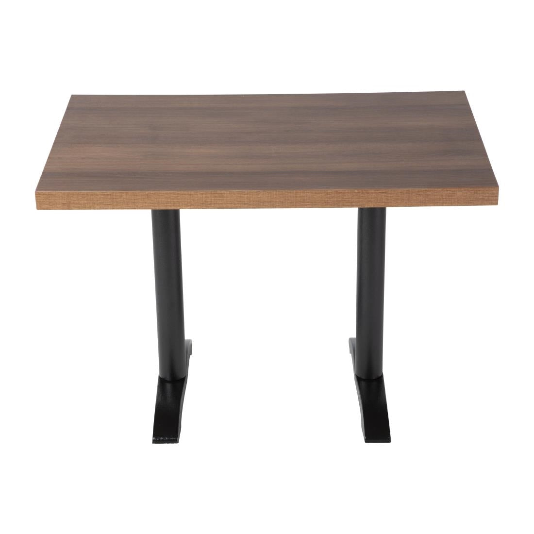Plateau de table rectangulaire pré-percé Bolero chêne rustique 700mm — DT442