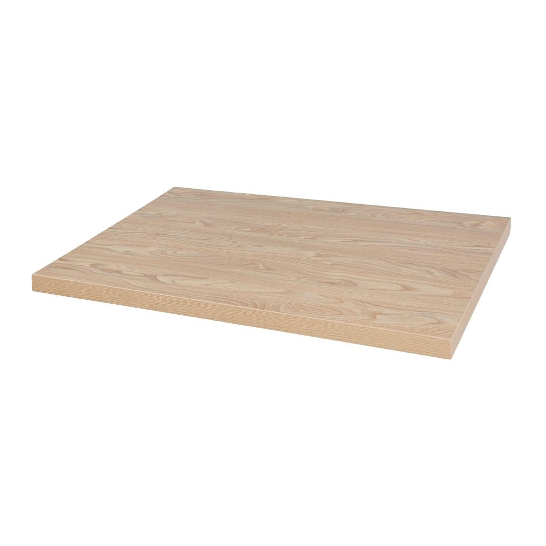 Plateau de table rectangulaire pré-percé Bolero naturel antique 700mm — DT443