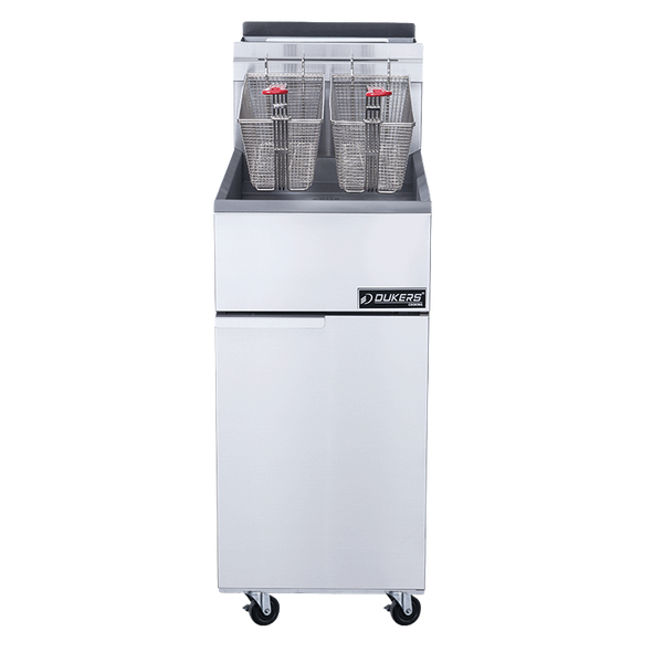 Friteuse à gaz Dukers DCF22L – 22 L