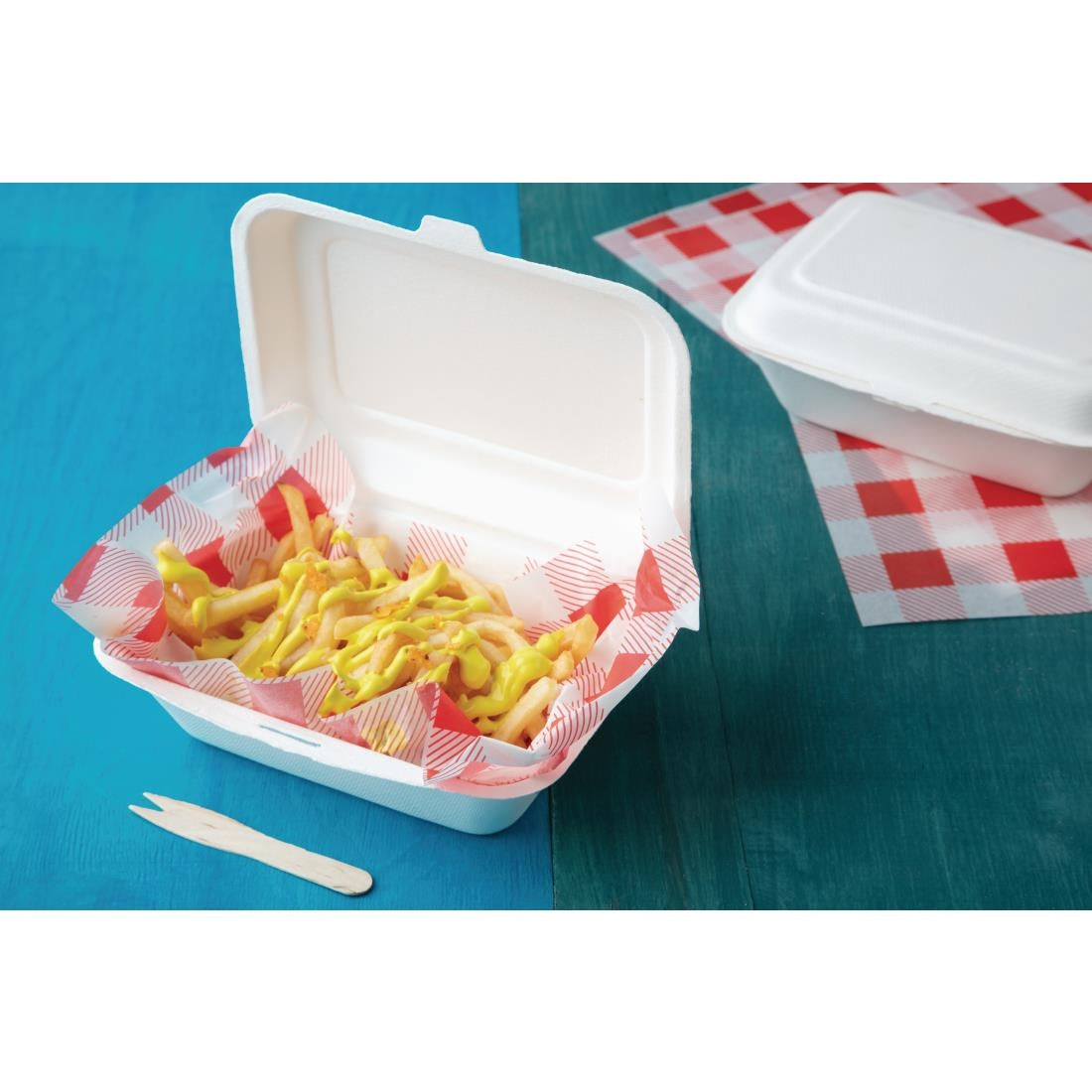 Fourchettes en bois biodégradables Fiesta Compostable (lot de 1000) — CD901