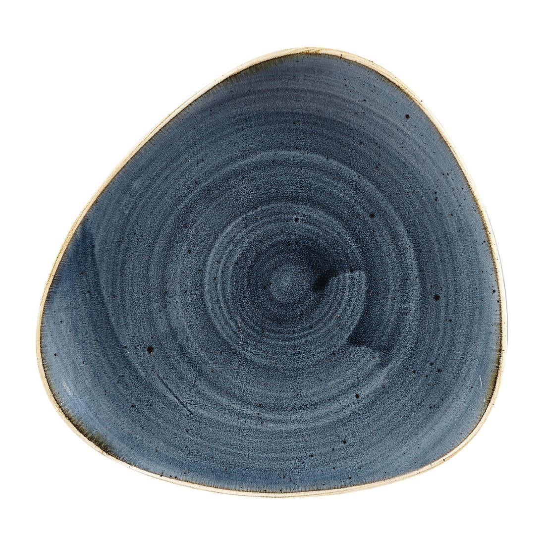 Assiettes triangulaires Churchill Stonecast Blueberry 192mm (Lot de 12) — DW364