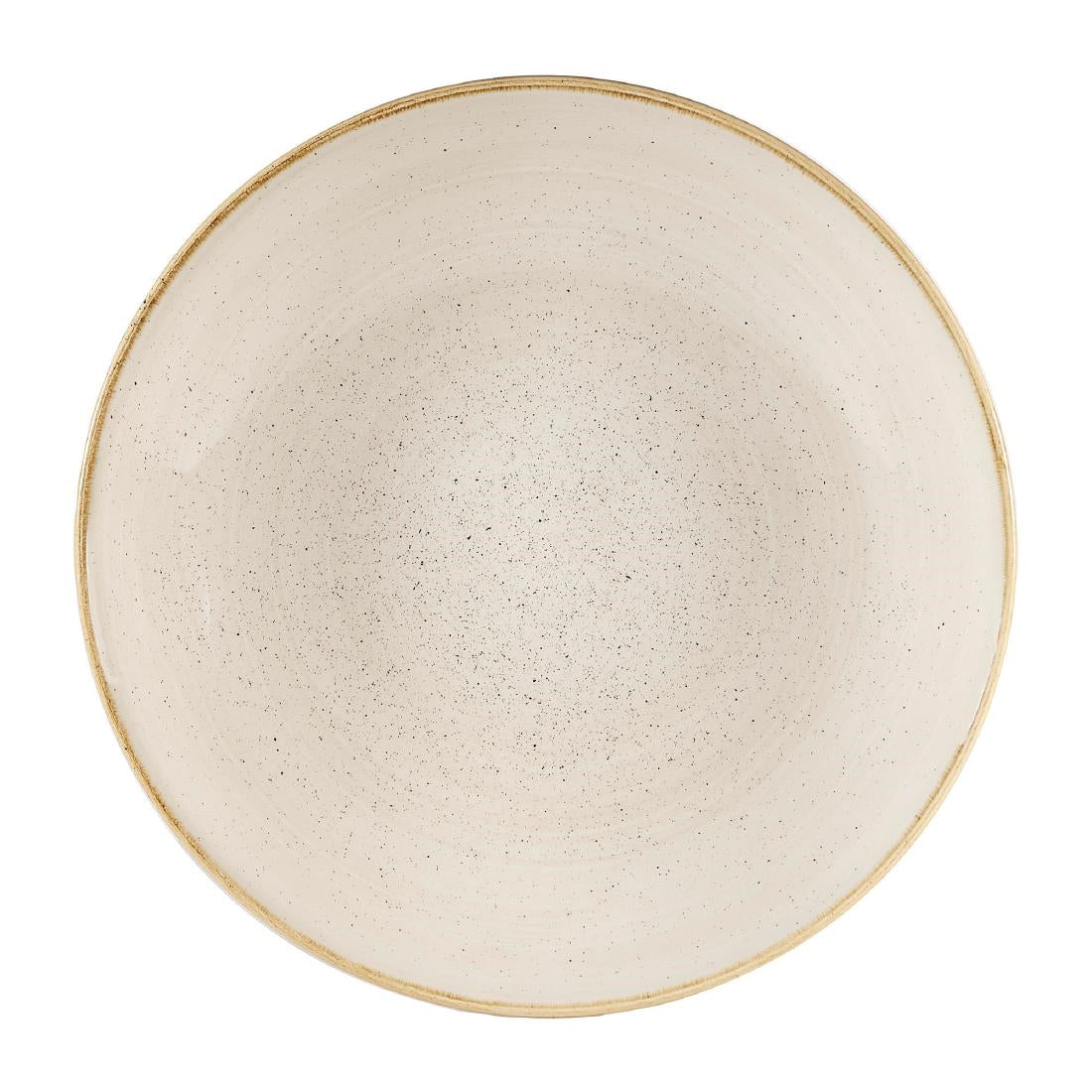 Assiettes coupes rondes Churchill Stonecast Nutmeg Cream 310mm (Lot de 6) — DW374