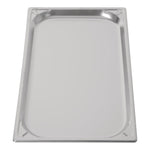 Bac inox 18/10 GN 1/1 professionnel Vogue 20mm — DW431
