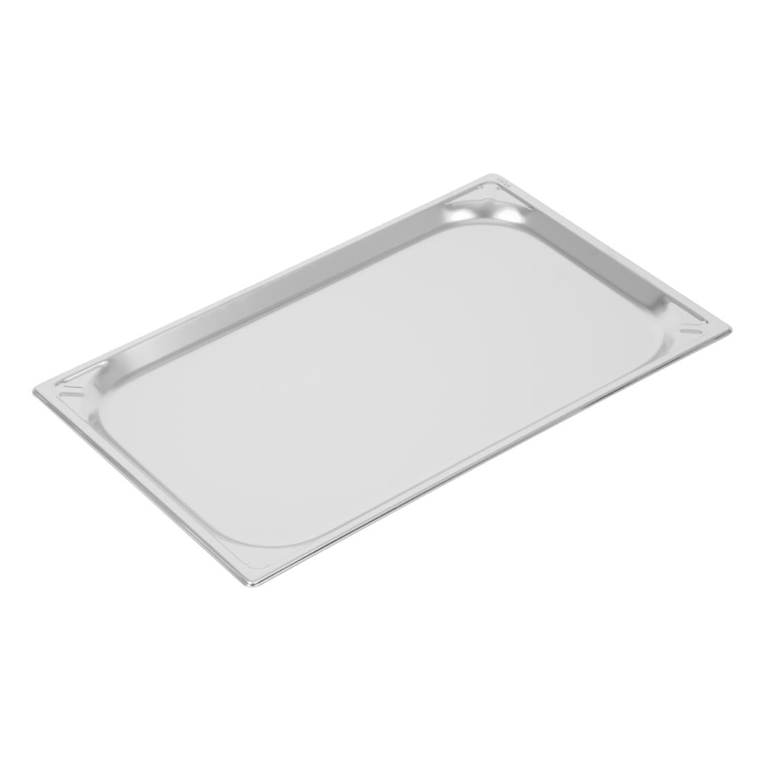 Bac inox 18/10 GN 1/1 professionnel Vogue 20mm — DW431