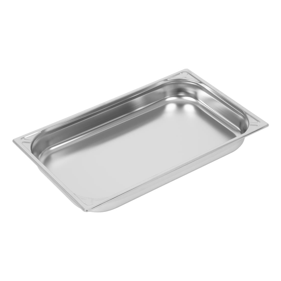 Bac inox 18/10 professionnel Vogue GN 1/1 65mm — DW433