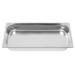 Bac inox 18/10 professionnel Vogue GN 1/1 65mm — DW433