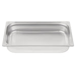 Bac inox 18/10 professionnel Vogue GN 1/1 100mm — DW434