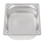 Bac inox 18/10 professionnel Vogue GN 1/2 100mm — DW439