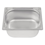 Bac inox 18/10 professionnel Vogue GN 1/2 150mm — DW440