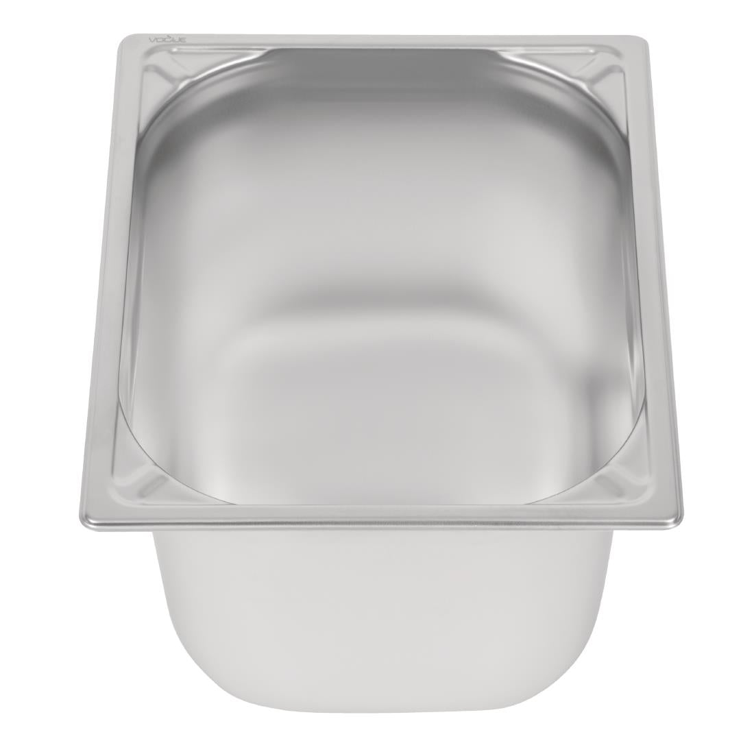 Bac professionnel inox 18/10 Vogue GN 1/2 200mm — DW441