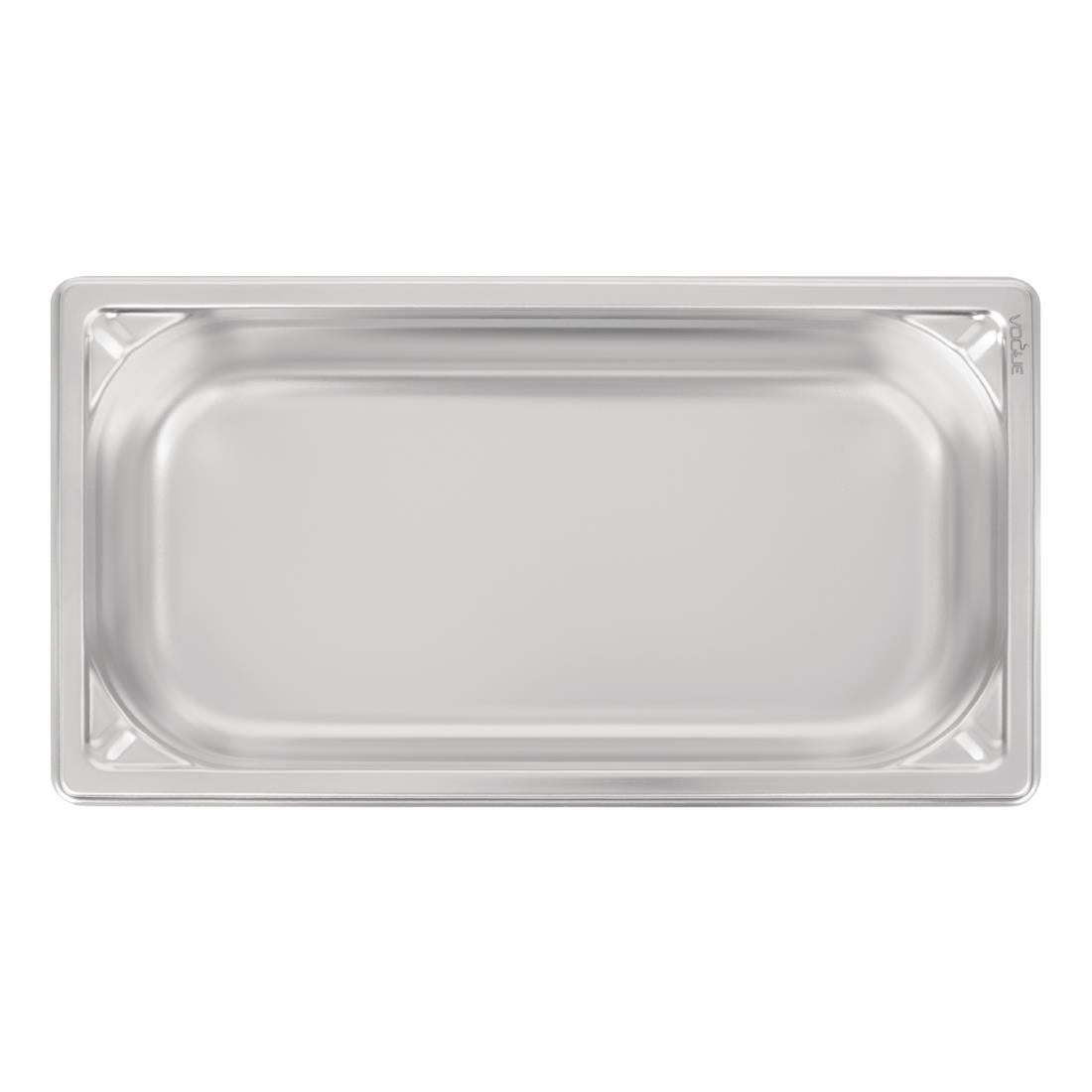 Bac professionnel inox 18/10 Vogue GN 1/3 65mm — DW442