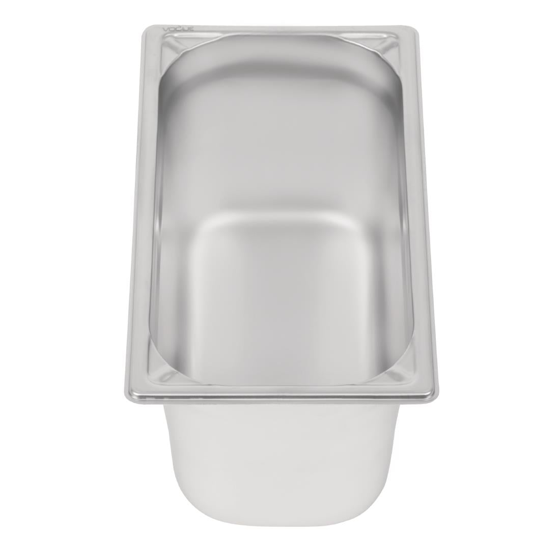 Bac professionnel inox 18/10 Vogue GN 1/3 150mm — DW444